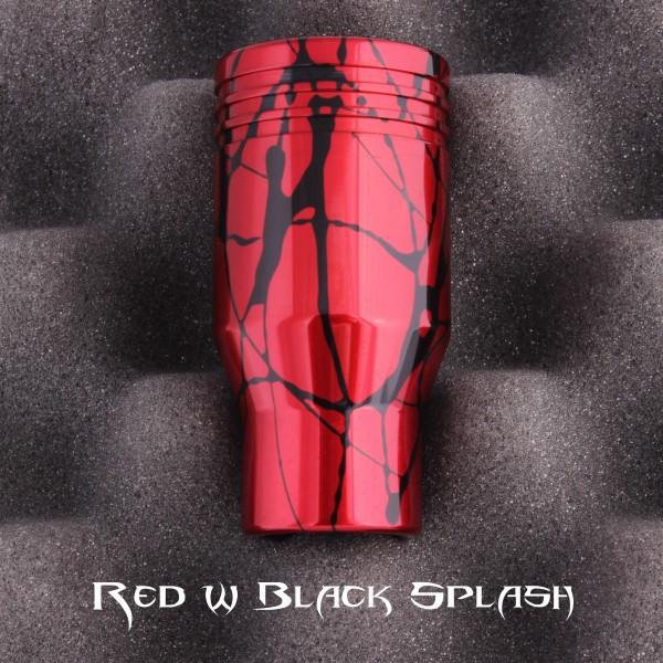 Red W/Black Piston