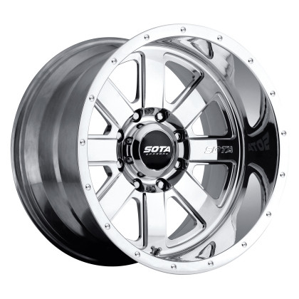 A.W.O.L. 20x12 5x150 -51mm  Polished (Polished Aluminum)