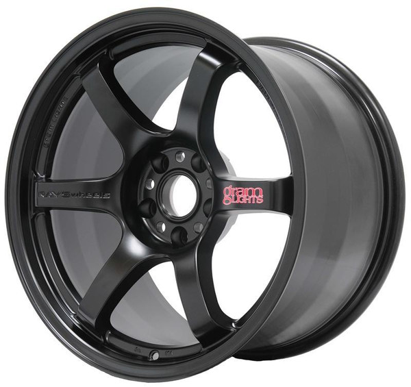 Gram Lights 57DR 17X9.0 +38 5-114.3 SEMI GLOSS BLACK