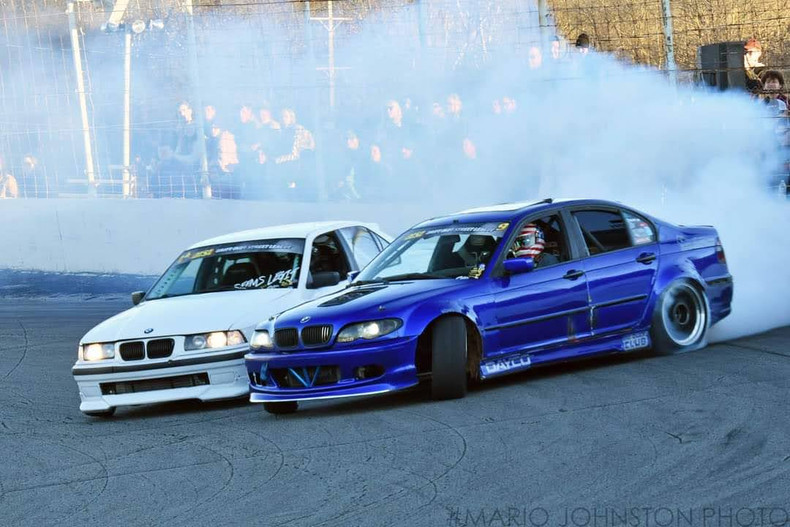 Coyote 5.0L Swapped E46 Drift car.  Chronological Order