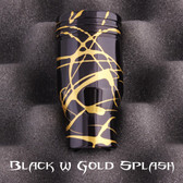 Black W/Gold Piston