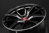 Gram Lights 57FXX 18X9.5 +15 5-114.3 BLACK & MACHINING