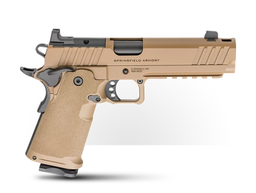 Springfield 1911 DS Prodigy 9mm Comp AOS Coyote Brown