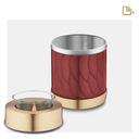 Pearl Crimson & Bru Gold, Tealight