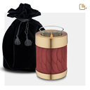 Pearl Crimson & Bru Gold, Tealight