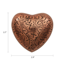 Oak Copper, Heart Keepsake