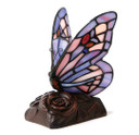 Purple Butterfly Lamp Keepsake