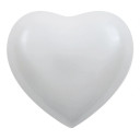 Pearl White Arielle Heart, Infant