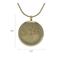 Companion Tree Necklace, 14K Gold Plated