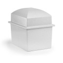 Grey Marquis Double Urn Vault, Case of 2