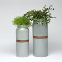 Grey Vega Vase Urn, Medium