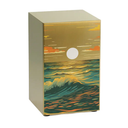 Life Canvas Ocean Landscape Bronze, Large/Adult