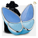Blue Butterfly Wings, Large/Adult