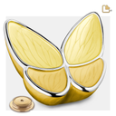 Yellow Butterfly Wings, Large/Adult