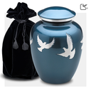 Blue Divine Flying Doves, Large/Adult