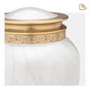 Pearl White and Gold Blessing, Large/Adult