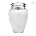 Pearl White and Silver Blessing, Large/Adult