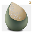 Drop Sage Green & Bru Gold, Large/Adult