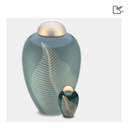 Elegant Leaf Green & Bru Gold, Keepsake