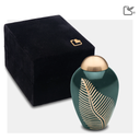 Elegant Leaf Green & Bru Gold, Keepsake