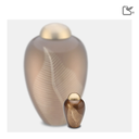 Elegant Leaf Bronze & Bru Gold, Keepsake