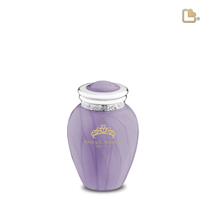 Pearl Lavender & Pol Silver Blessing, Keepsake