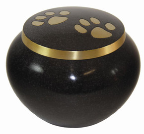 Double Paw Black/Gold, Medium