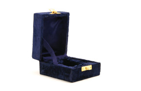 Blue Velvet Keepsake Box