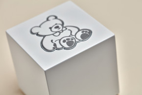 White Teddy Bear Box, Infant