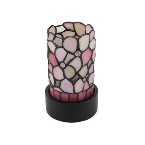 Pink Floral Lamp LED Keepsake