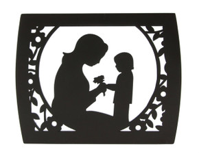 Modern Companion with Mother & Child Inlay