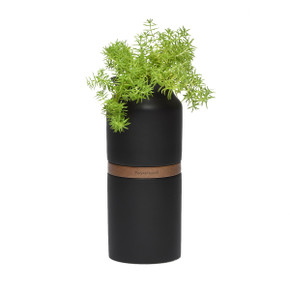 Black Vega Vase Urn, Small Black Vega Vase Urn, Small
