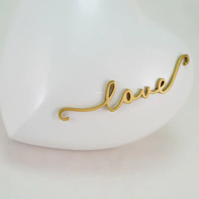 Adoring Heart Pearl White, Extra Small