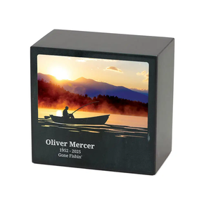 Monumental Memorials Sunrise Fishing, Large/Adult