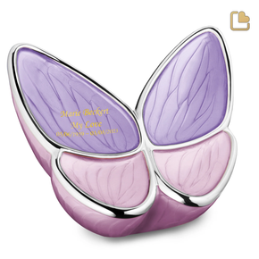 Lavender Butterfly Wings, Large/Adult
