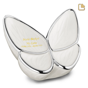 Pearl Butterfly Wings, Large/Adult