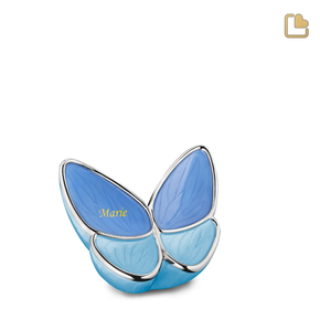 Blue Butterfly Wings, Small