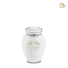 Pearl White and Silver Blessing, Keepsake