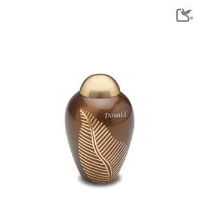 Elegant Leaf Bronze & Bru Gold, Keepsake