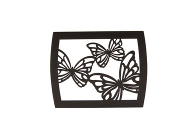 Modern with Butterflies Inlay, Large/Adult