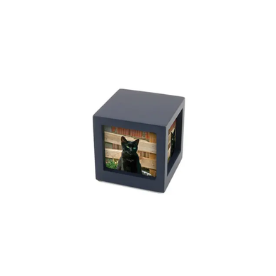 Navy Photo Cube, Petite