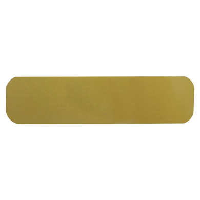 Metal Rounded Plate in Bronze Finish, Large