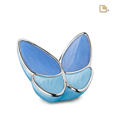 Blue Butterfly Wings, Small