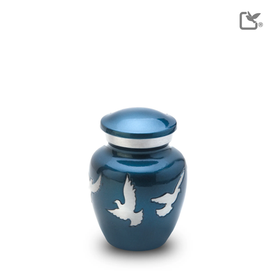 Blue Divine Flying Doves, Keepsake