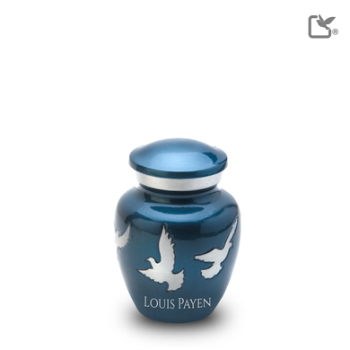 Blue Divine Flying Doves, Keepsake