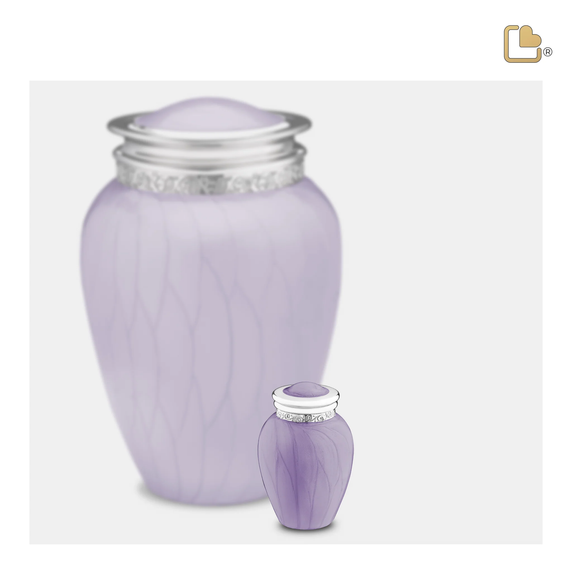 Pearl Lavender & Pol Silver Blessing, Keepsake
