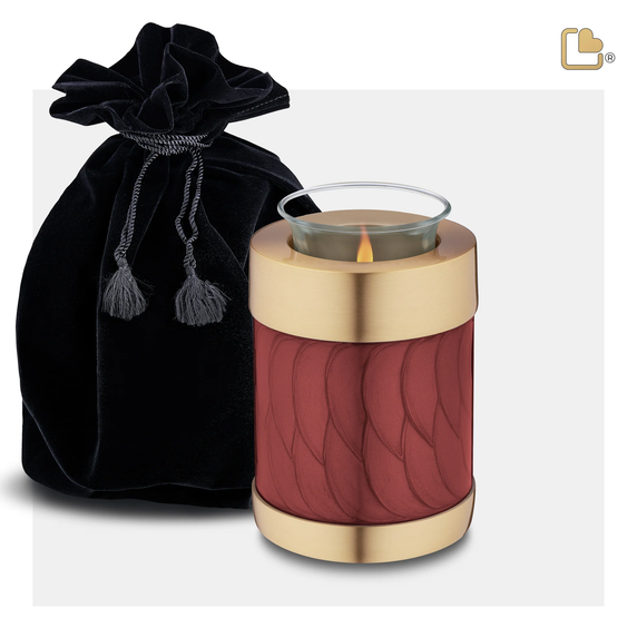 Pearl Crimson & Bru Gold, Tealight