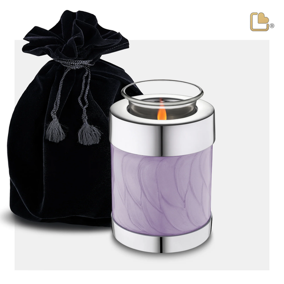 Pearl Lavender & Pol Silver, Tealight