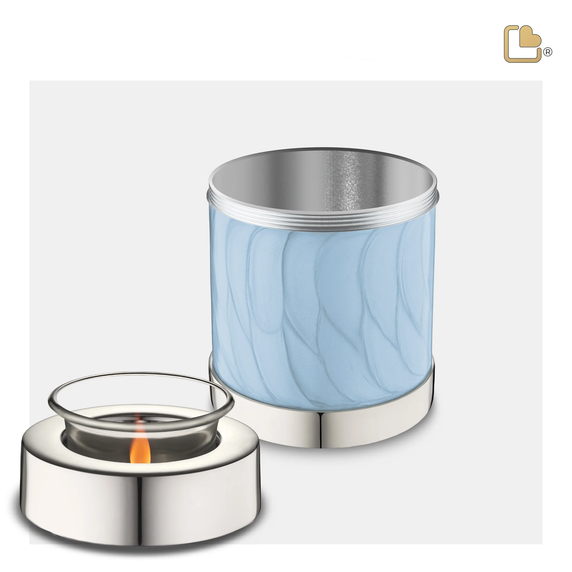 Pearl Blue & Pol Silver, Tealight
