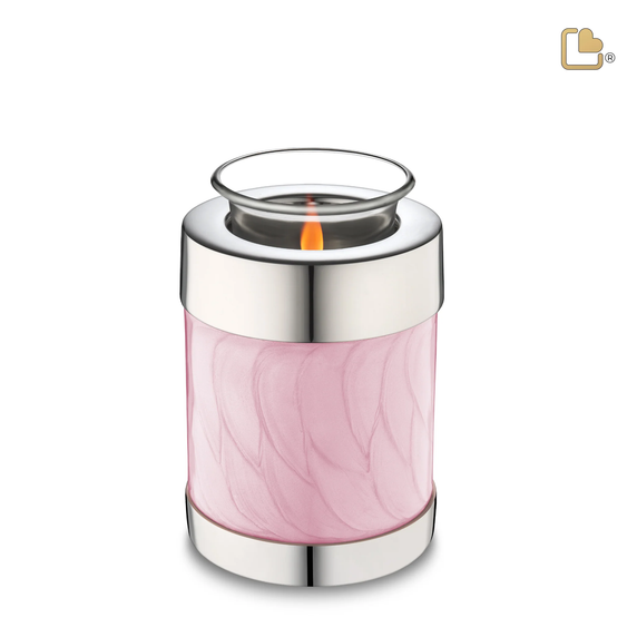 Pearl Pink & Pol Silver, Tealight